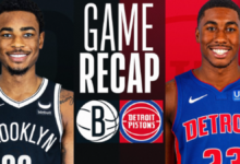 detroit pistons vs brooklyn nets match player stats