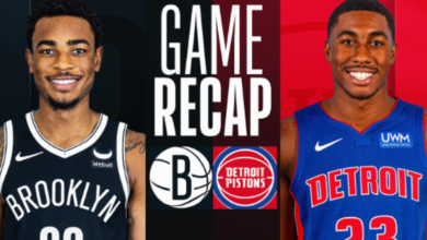 detroit pistons vs brooklyn nets match player stats