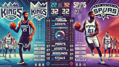 sacramento kings vs san antonio spurs match player stats